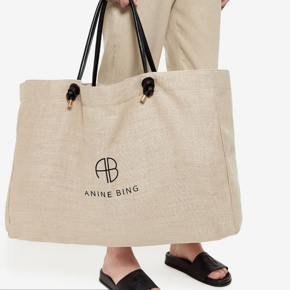 ANINE BING SAFFRON TOTE